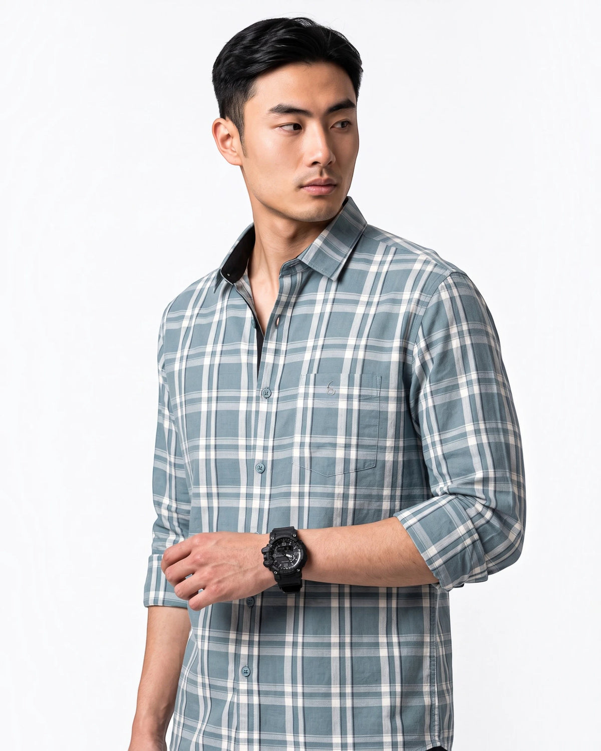 LINEN COTTON CHECKS