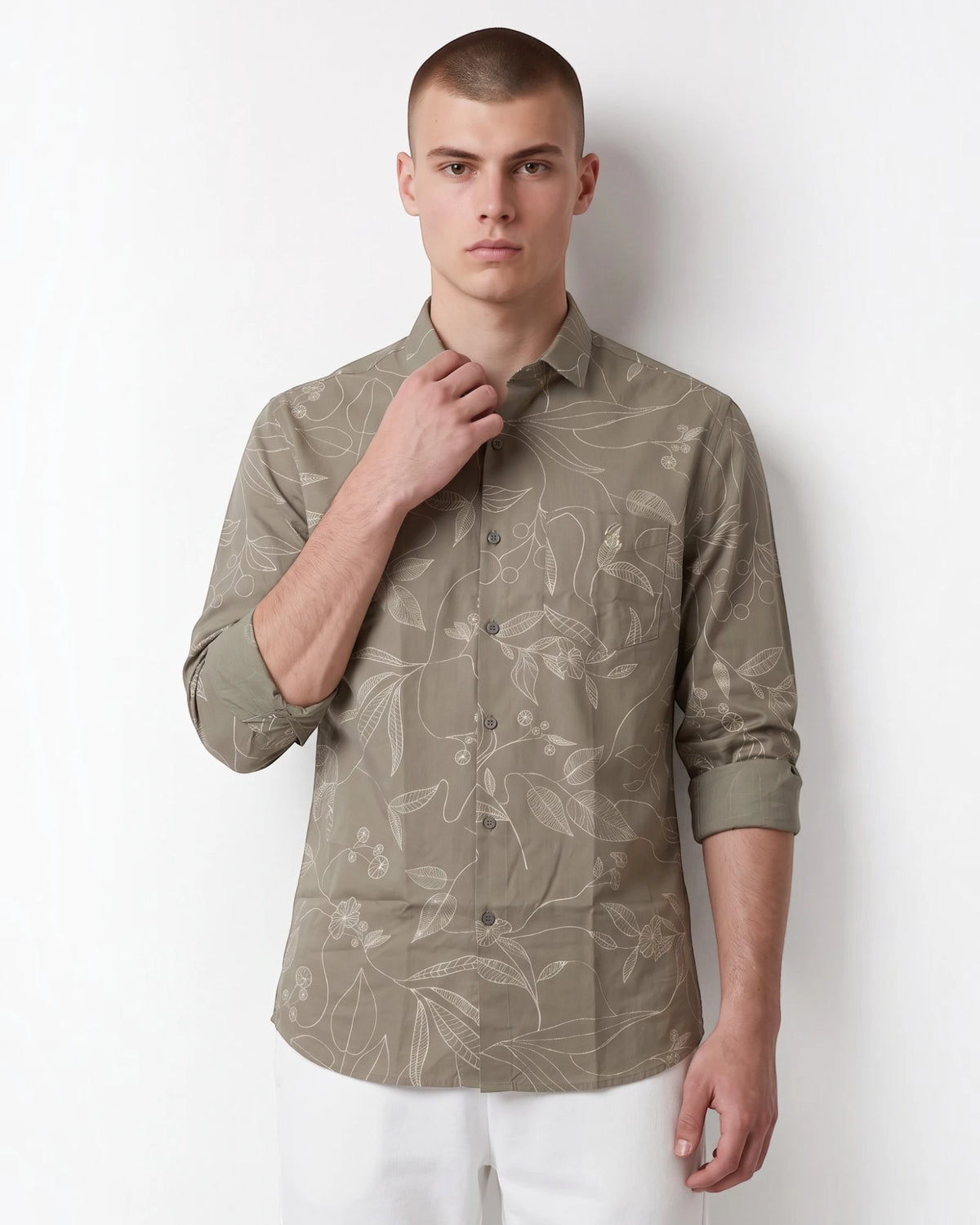 EMBROIDERY PRINTED SHIRTS