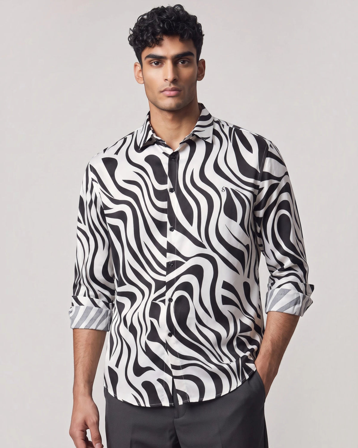 VISCOSE IMPORTED PRINTED SHIRTS