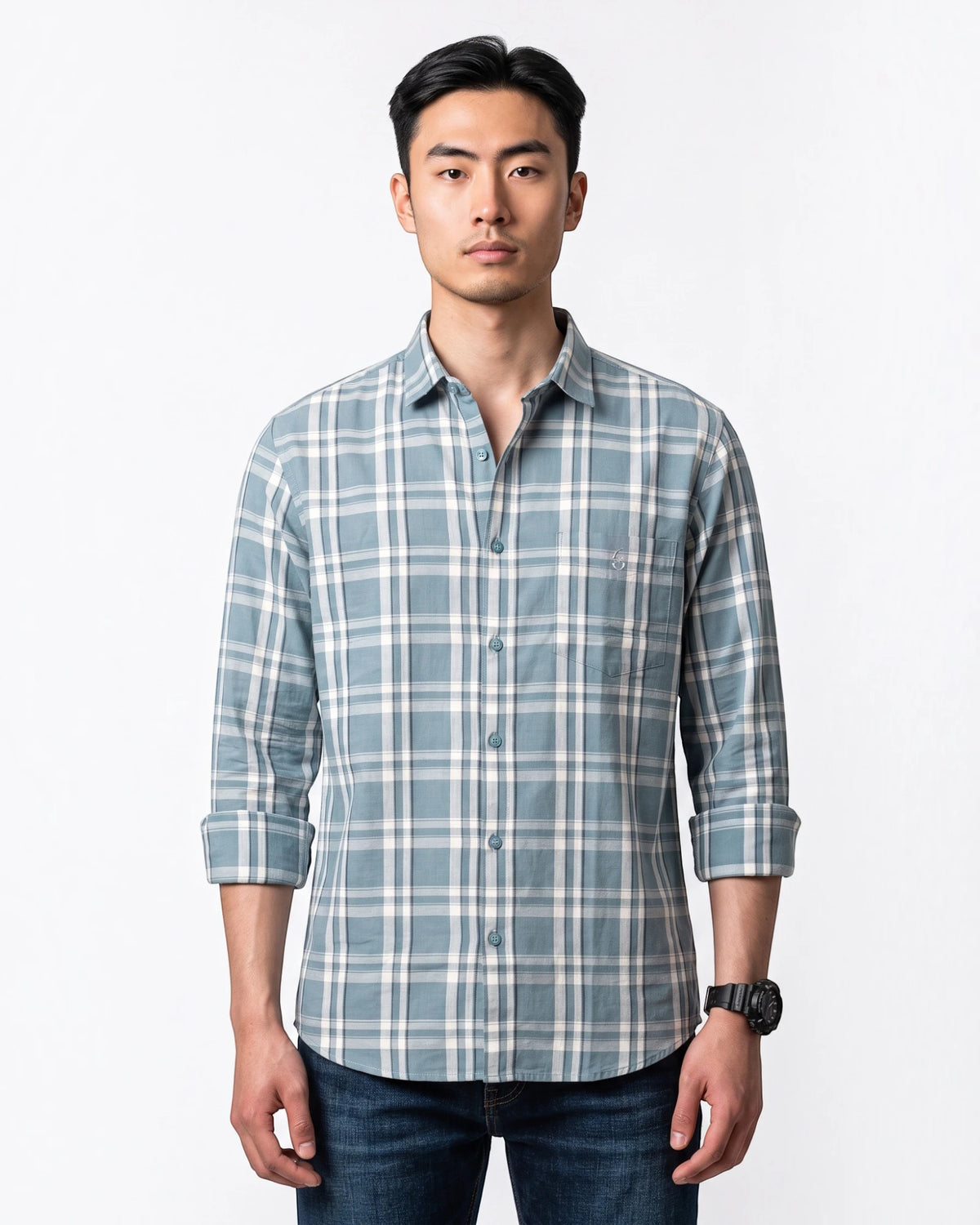 LINEN COTTON CHECKS